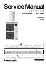 Panasonic Aquarea WH-UD12HE5 Service Manual preview