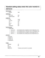 Предварительный просмотр 23 страницы Panasonic ATH1915DA - BROADCAST MONITOR Operating Instructions Manual