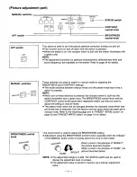 Предварительный просмотр 12 страницы Panasonic ATH3015W - HDTV MONITOR Operating Instructions Manual