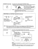 Предварительный просмотр 13 страницы Panasonic ATH3015W - HDTV MONITOR Operating Instructions Manual