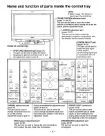 Предварительный просмотр 16 страницы Panasonic ATH3015W - HDTV MONITOR Operating Instructions Manual