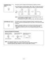 Предварительный просмотр 35 страницы Panasonic ATH3015W - HDTV MONITOR Operating Instructions Manual