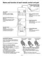 Предварительный просмотр 40 страницы Panasonic ATH3015W - HDTV MONITOR Operating Instructions Manual