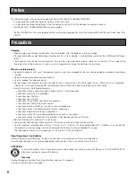 Preview for 6 page of Panasonic Attune WX-Z3040 Operating Instructions Manual
