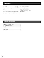 Preview for 10 page of Panasonic Attune WX-Z3040 Operating Instructions Manual