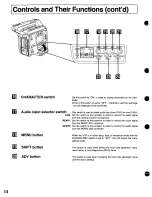 Предварительный просмотр 14 страницы Panasonic AU-45H-p Operating Instructions Manual