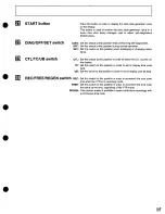 Предварительный просмотр 15 страницы Panasonic AU-45H-p Operating Instructions Manual