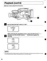 Предварительный просмотр 38 страницы Panasonic AU-45H-p Operating Instructions Manual