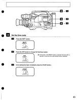 Предварительный просмотр 43 страницы Panasonic AU-45H-p Operating Instructions Manual