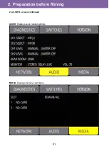 Предварительный просмотр 21 страницы Panasonic AU-EVA1 Manual