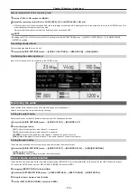 Предварительный просмотр 130 страницы Panasonic AU-EVA1E Operating Instructions Manual