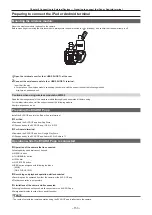 Предварительный просмотр 153 страницы Panasonic AU-EVA1E Operating Instructions Manual