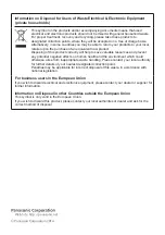 Preview for 40 page of Panasonic AU-V35C1G Operating Instructions Manual