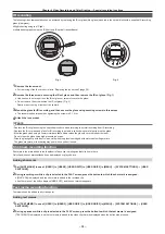 Предварительный просмотр 84 страницы Panasonic AU-V35LT1G Operating Manual