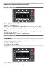 Предварительный просмотр 104 страницы Panasonic AU-V35LT1G Operating Manual