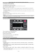 Предварительный просмотр 105 страницы Panasonic AU-V35LT1G Operating Manual