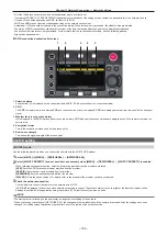 Предварительный просмотр 194 страницы Panasonic AU-V35LT1G Operating Manual