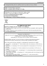 Preview for 3 page of Panasonic AU-VEXT1G Operating Instructions Manual