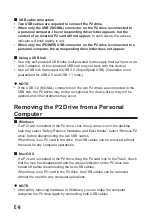 Preview for 10 page of Panasonic au-xpd1 Operating Instructions Manual