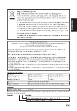 Предварительный просмотр 7 страницы Panasonic AU-XPD3E Operating Instructions Manual