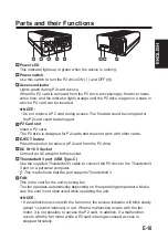 Предварительный просмотр 11 страницы Panasonic AU-XPD3E Operating Instructions Manual