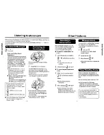Preview for 4 page of Panasonic Auto-Logic KX-T1720 Operating Instructions Manual