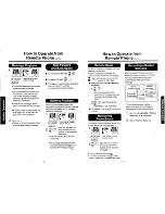 Preview for 6 page of Panasonic Auto-Logic KX-T1720 Operating Instructions Manual