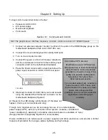 Предварительный просмотр 25 страницы Panasonic AV-HLC100E Operating Instructions Manual