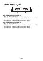 Preview for 8 page of Panasonic AV-HS04M1 Operating Instructions Manual