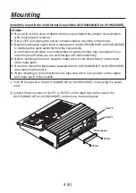 Preview for 10 page of Panasonic AV-HS04M1 Operating Instructions Manual