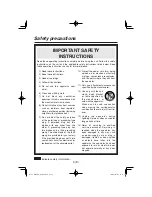 Предварительный просмотр 4 страницы Panasonic AV-HS04M3 Operating Instructions Manual