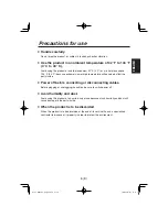 Предварительный просмотр 7 страницы Panasonic AV-HS04M3 Operating Instructions Manual