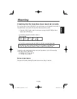 Предварительный просмотр 11 страницы Panasonic AV-HS04M3 Operating Instructions Manual