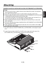 Предварительный просмотр 9 страницы Panasonic AV-HS04M4 Operating Instructions Manual