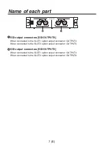 Preview for 8 page of Panasonic AV-HS04M7 Operating Instructions Manual