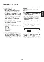 Предварительный просмотр 13 страницы Panasonic AV-HS04M7D Operating Instructions Manual