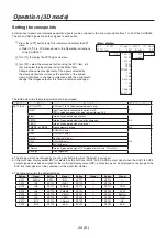 Предварительный просмотр 20 страницы Panasonic AV-HS04M7D Operating Instructions Manual