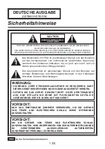 Preview for 16 page of Panasonic AV-HS04M8 Operating Instructions Manual