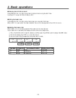 Preview for 15 page of Panasonic AV-HS300 Operating Instructions Manual