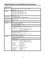 Preview for 53 page of Panasonic AV-HS300 Operating Instructions Manual