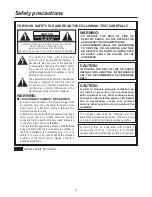 Preview for 2 page of Panasonic AV-HS400AE Operating Instructions Manual