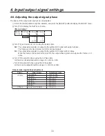 Preview for 72 page of Panasonic AV-HS400AE Operating Instructions Manual