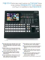 Preview for 2 page of Panasonic AV-HS410 Brochure & Specs