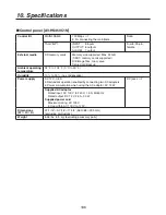 Preview for 186 page of Panasonic AV-HS450 Operating Instructions Manual