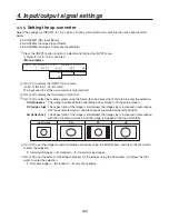 Preview for 105 page of Panasonic AV-HS450E Operating Instructions Manual