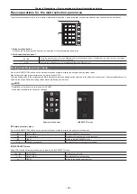 Preview for 36 page of Panasonic AV-HS6000 Operating Manual