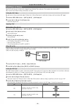 Preview for 62 page of Panasonic AV-HS6000 Operating Manual