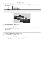 Preview for 64 page of Panasonic AV-HS6000 Operating Manual