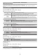 Preview for 65 page of Panasonic AV-HS6000 Operating Manual