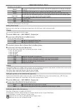 Preview for 80 page of Panasonic AV-HS6000 Operating Manual